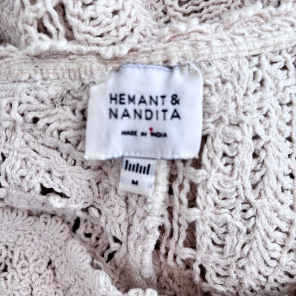 Hemant & Nandita Goa Crochet Flare Pant - Picture 9 of 9